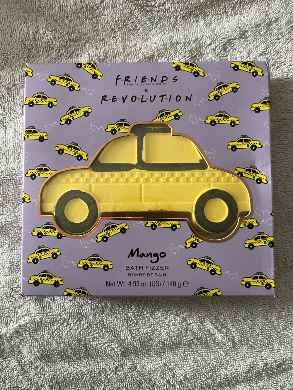 Revolution Friends Mango Yellow Taxi Bath Fizzer